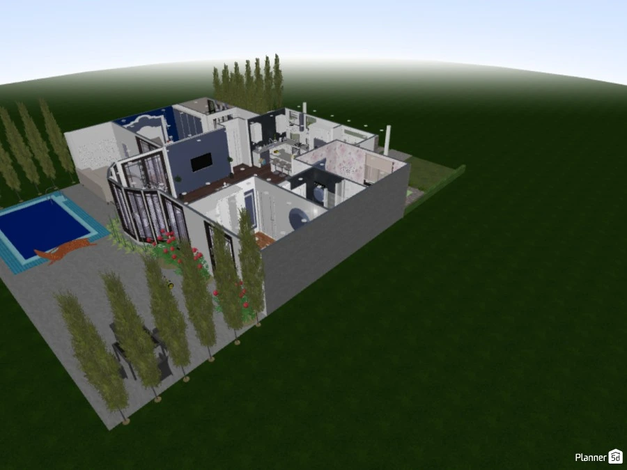 mid-century modern house #84430 by ella!