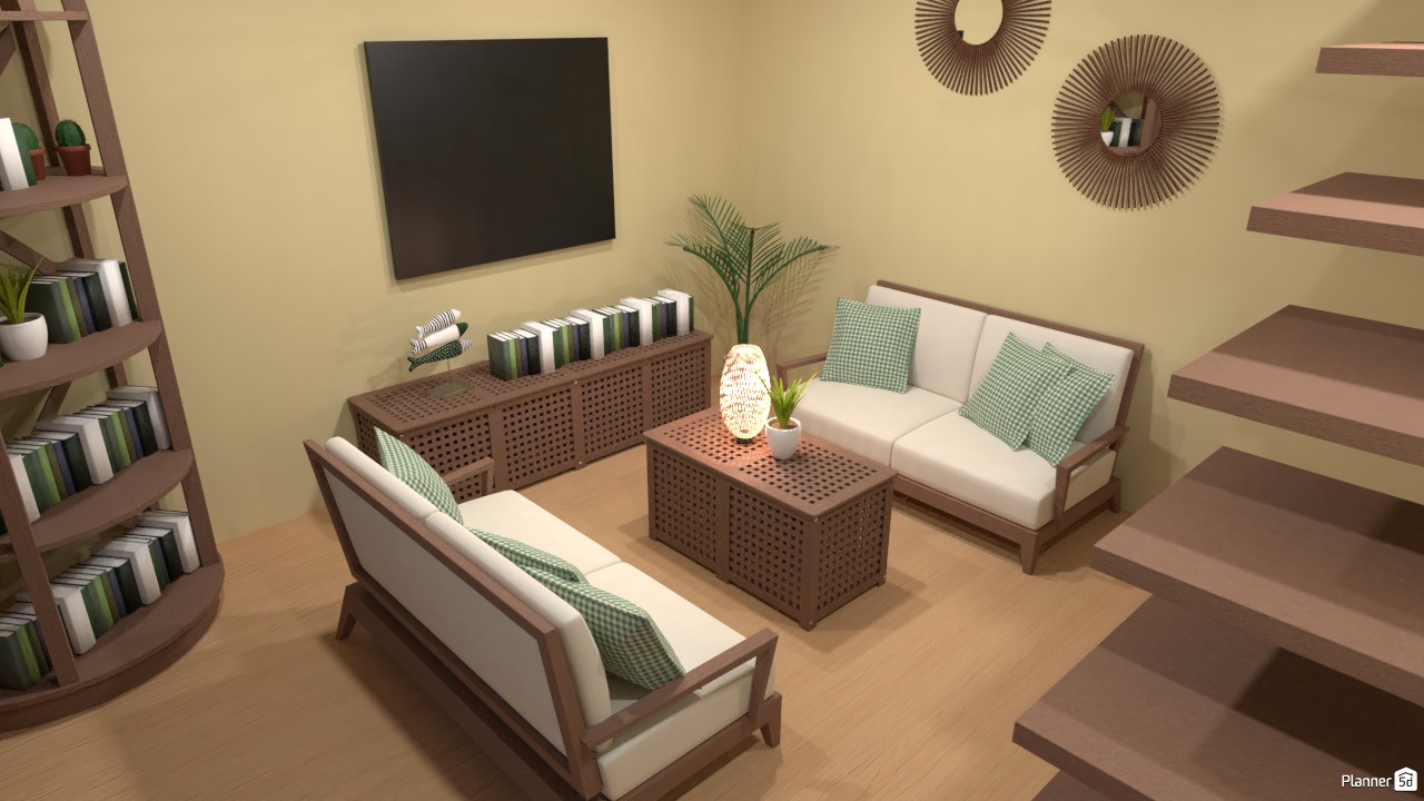 Habitación tropical. #3779132 by Hall Pat