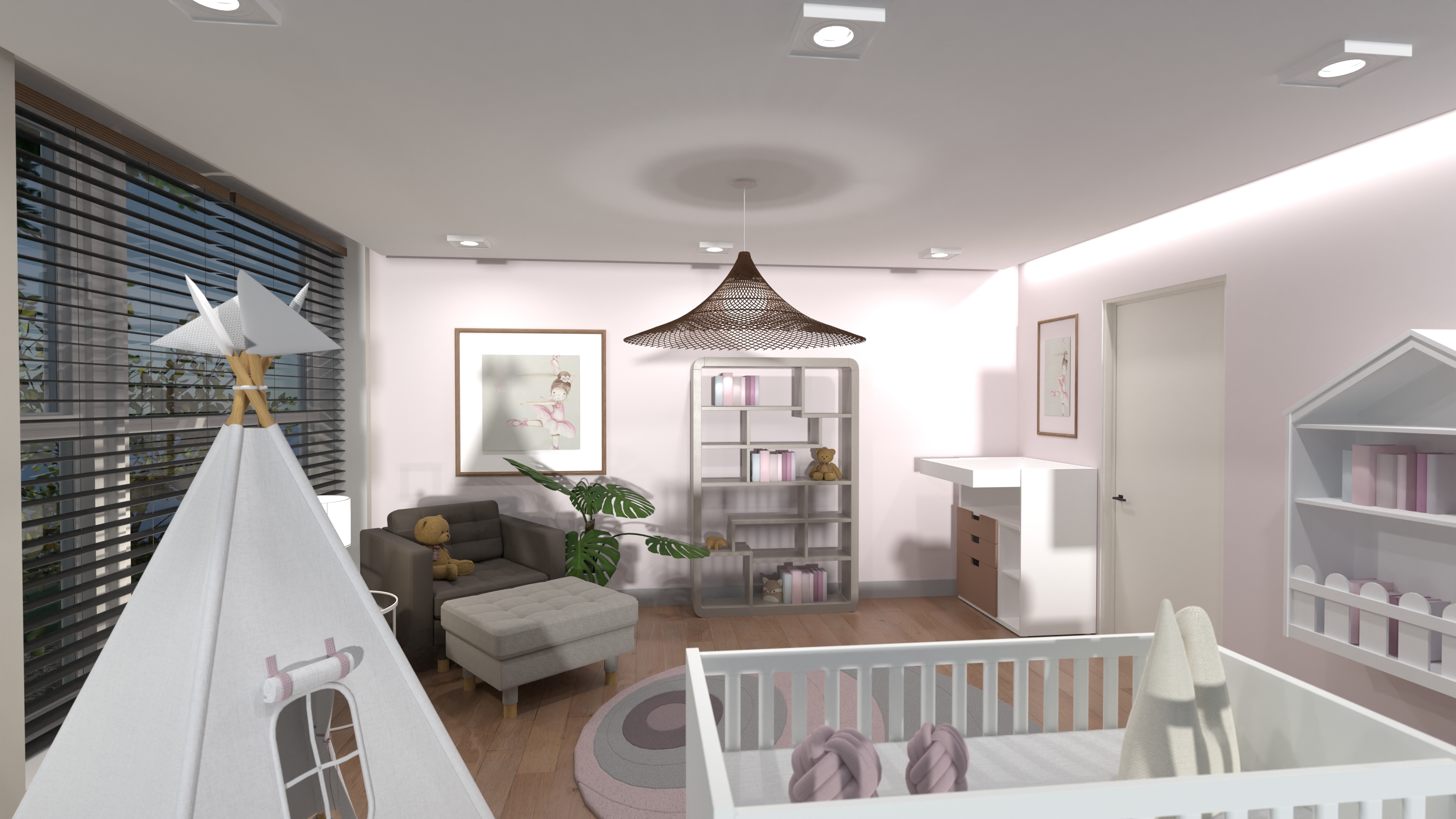 Ballerina Nursery #21576130 by Gabriela Olivo