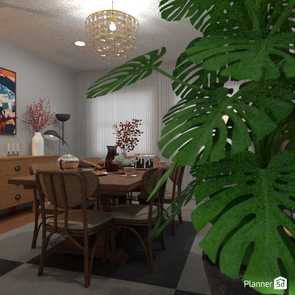 DB: Thanksgiving Day - room shell copy #23444667 by Editors Choice