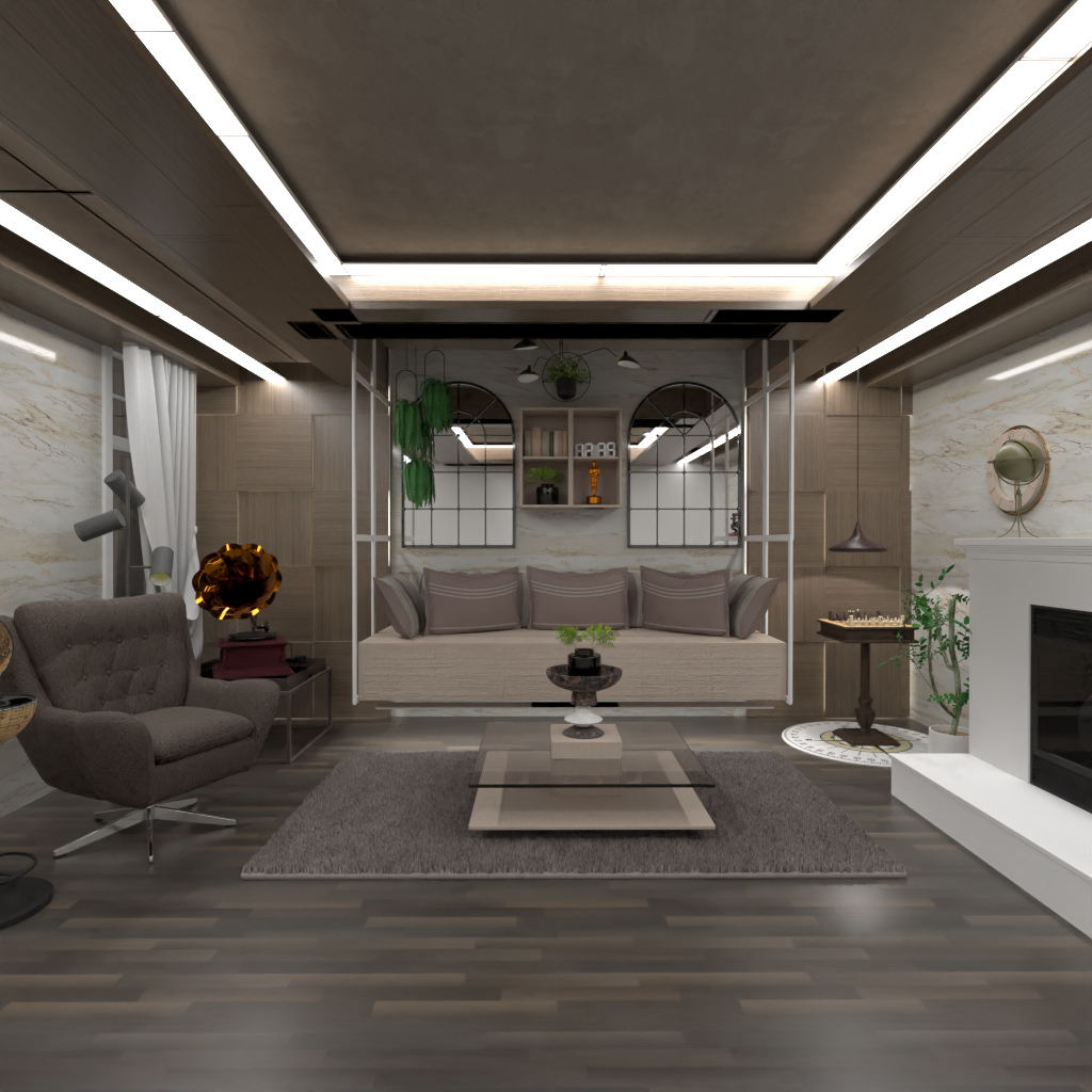 Men's Living Room #13565311 by Editors Choice