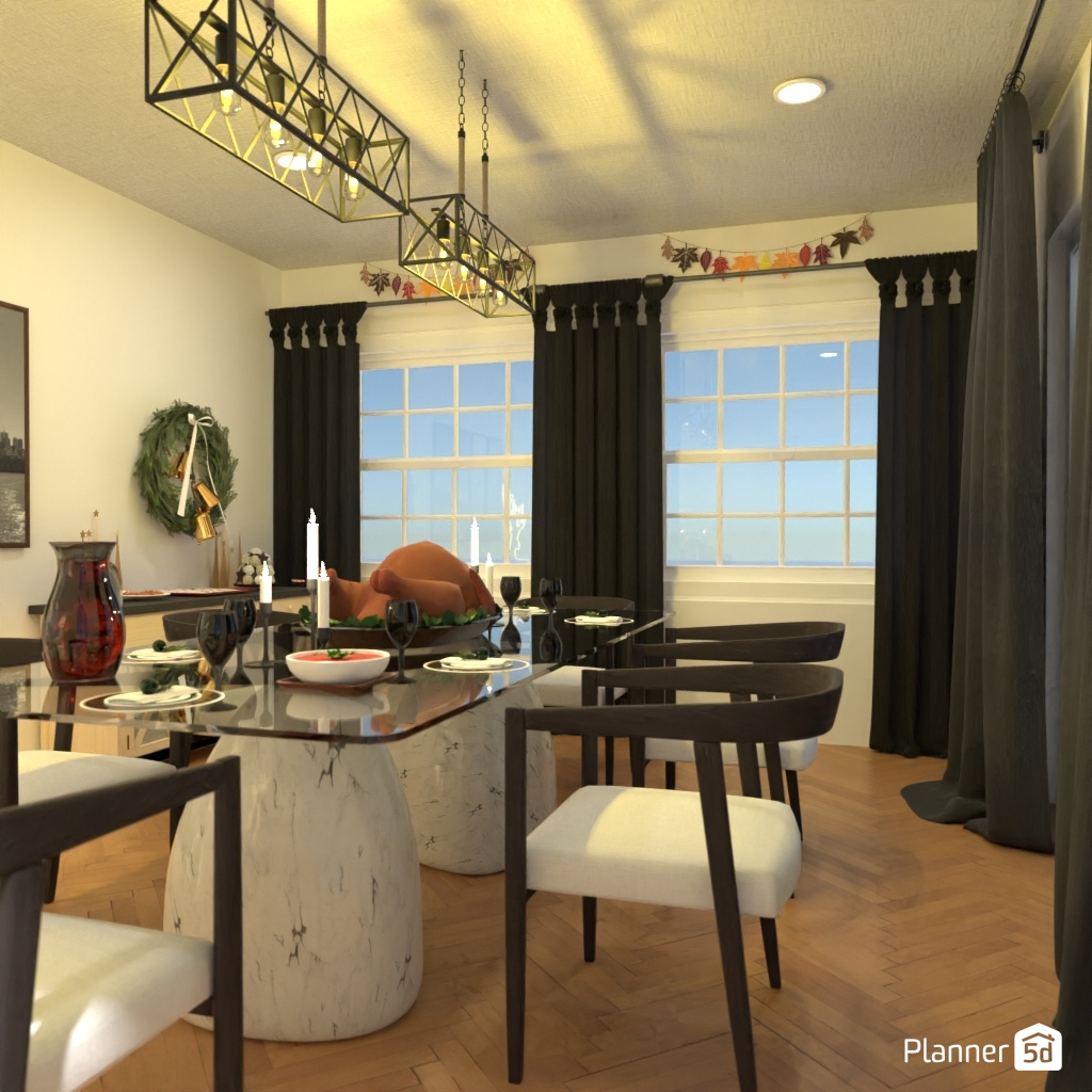 DB: Thanksgiving Day - room shell copy #23413547 by Editors Choice