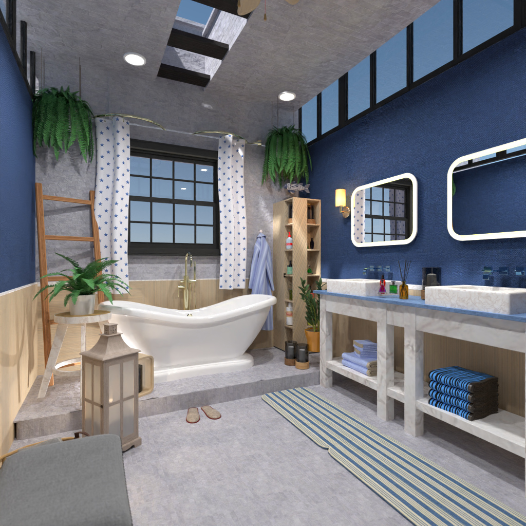 Nautical bathroom #12259315 by Editors Choice