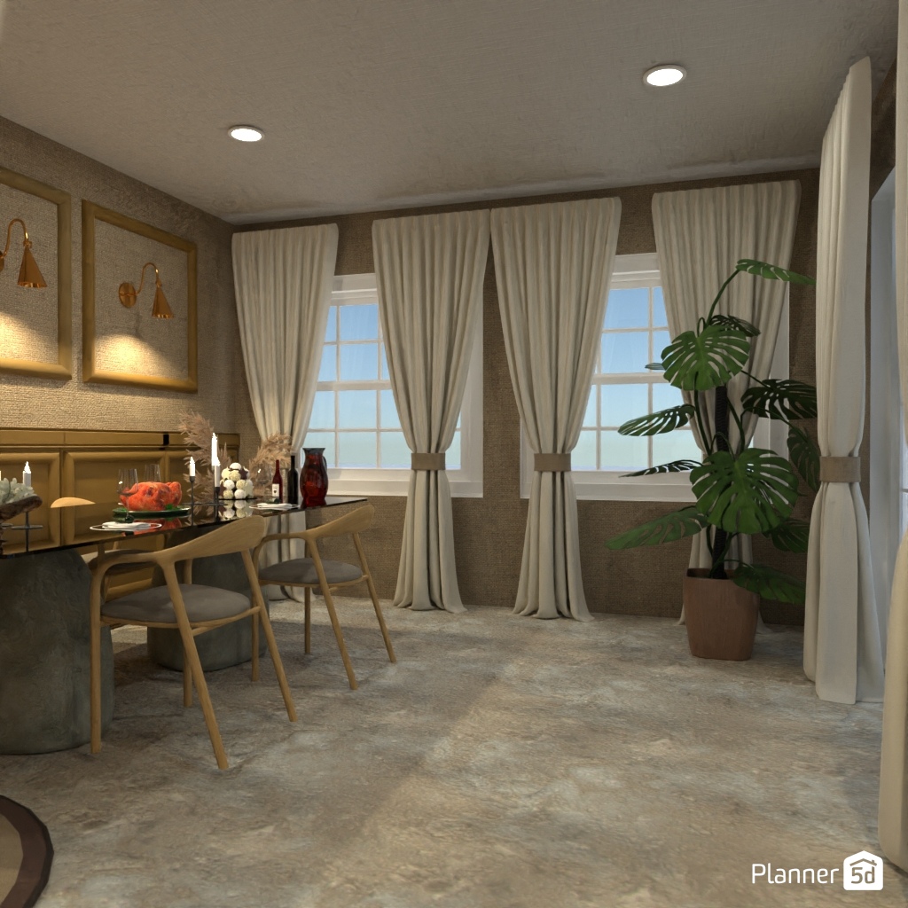 DB: Thanksgiving Day - room shell copy #23453955 by Editors Choice