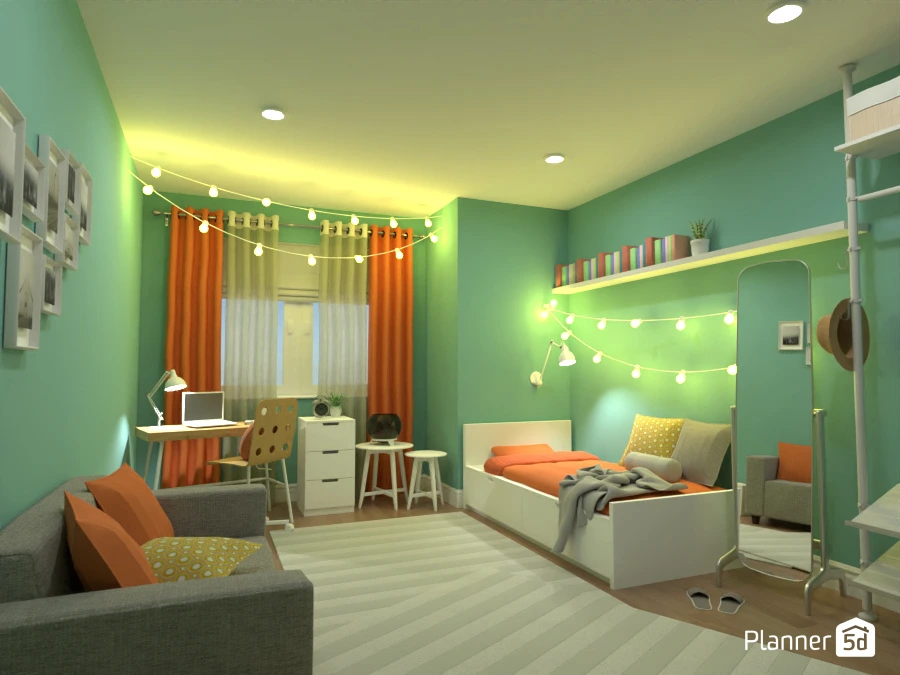 Teenagers Bedroom #102906 by Alex Faulkner