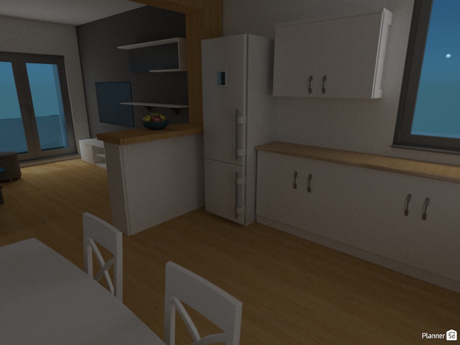 My kitchen and living room #1557020 by Martin Drong