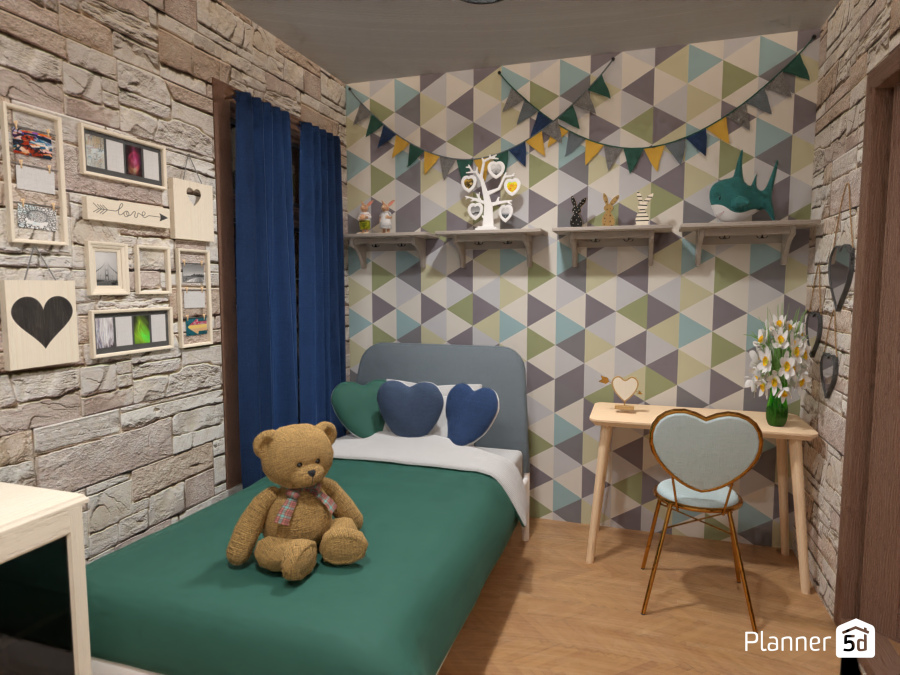 Kids bedroom #11694908 by Hanne Vermeulen