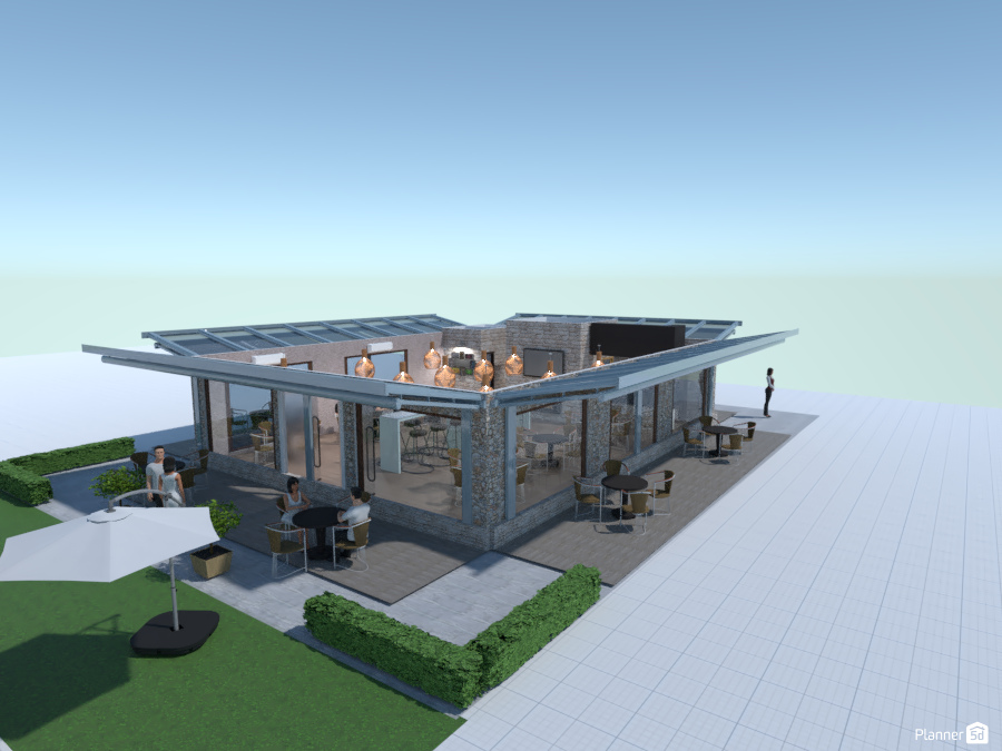 Cafeteria Cerrillos #5861657 by Infraestructua Moderna