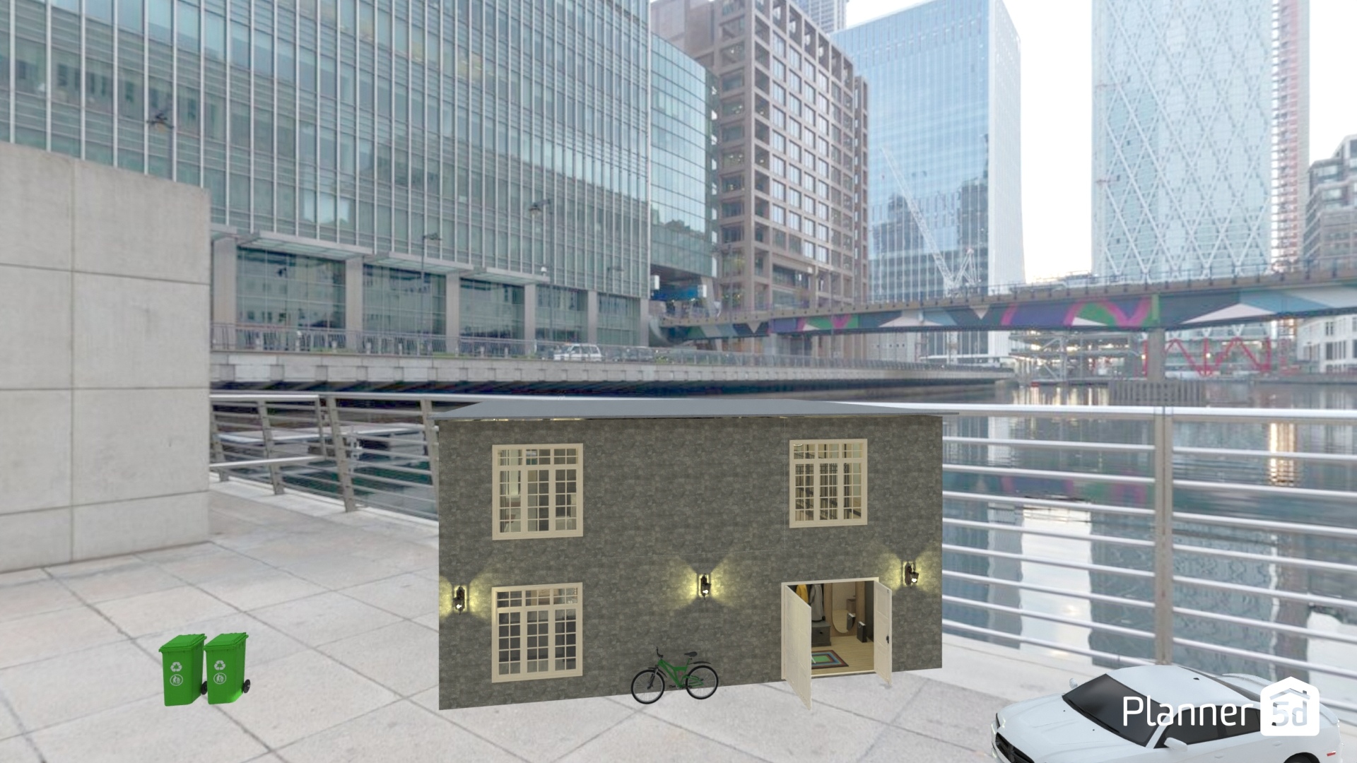 visualización coliving de dos plantas estilo contemporáneo #22897170 by Yolanda Infante Garrido