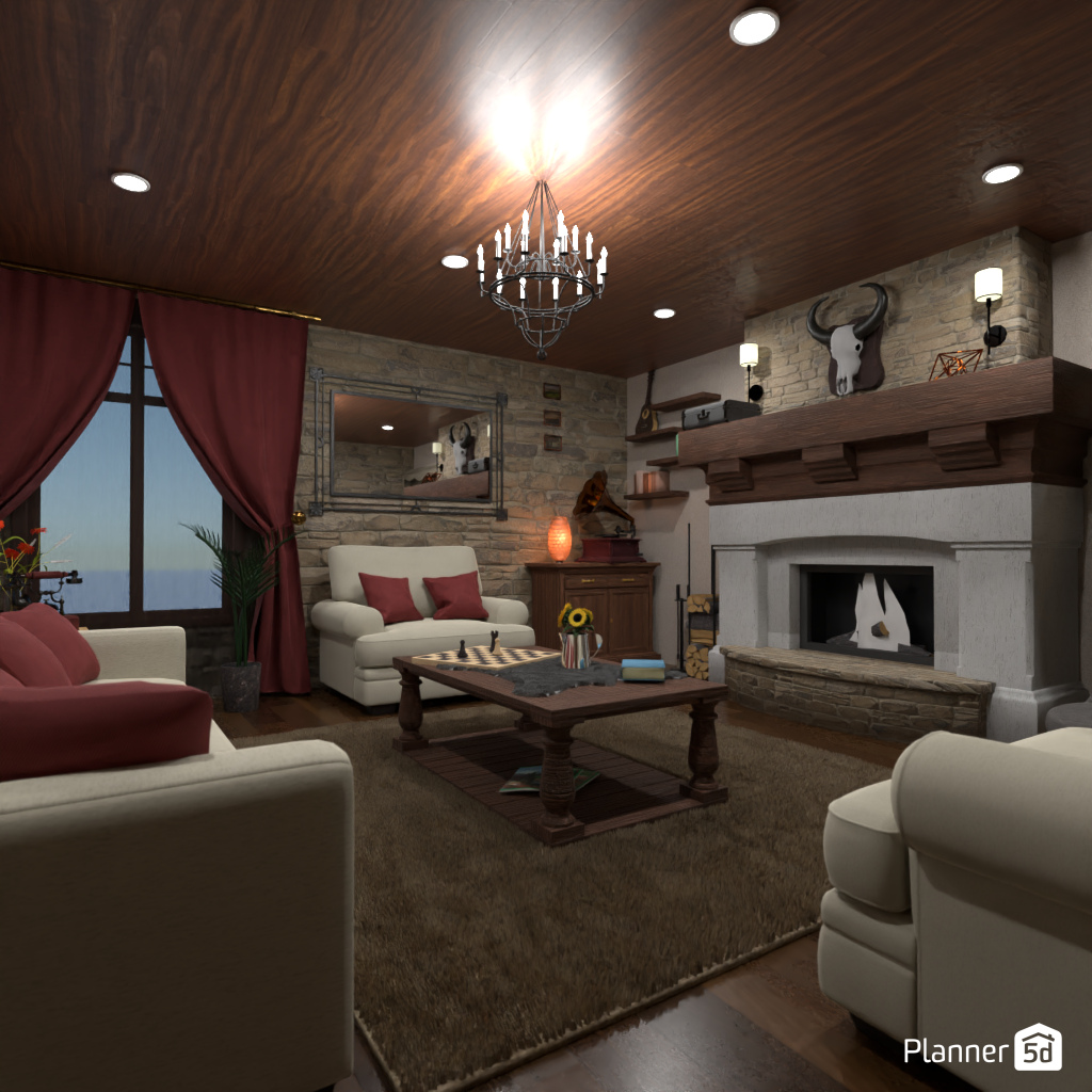 Country Living room #20161187 by Editors Choice
