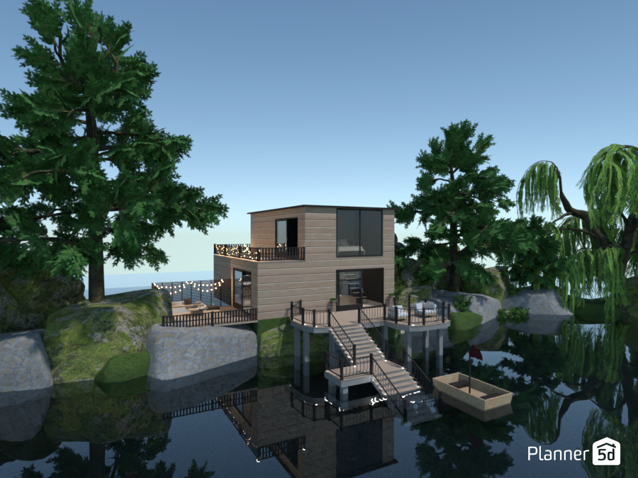 Casa en el lago 2. #7695938 by Hall Pat