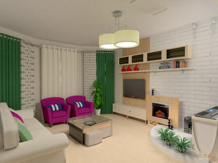 Гостиная #1068460 by Татьяна Максимова