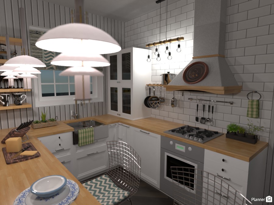 "Bonbonnière" HOUSE: Kitchen #3628352 by Moonface