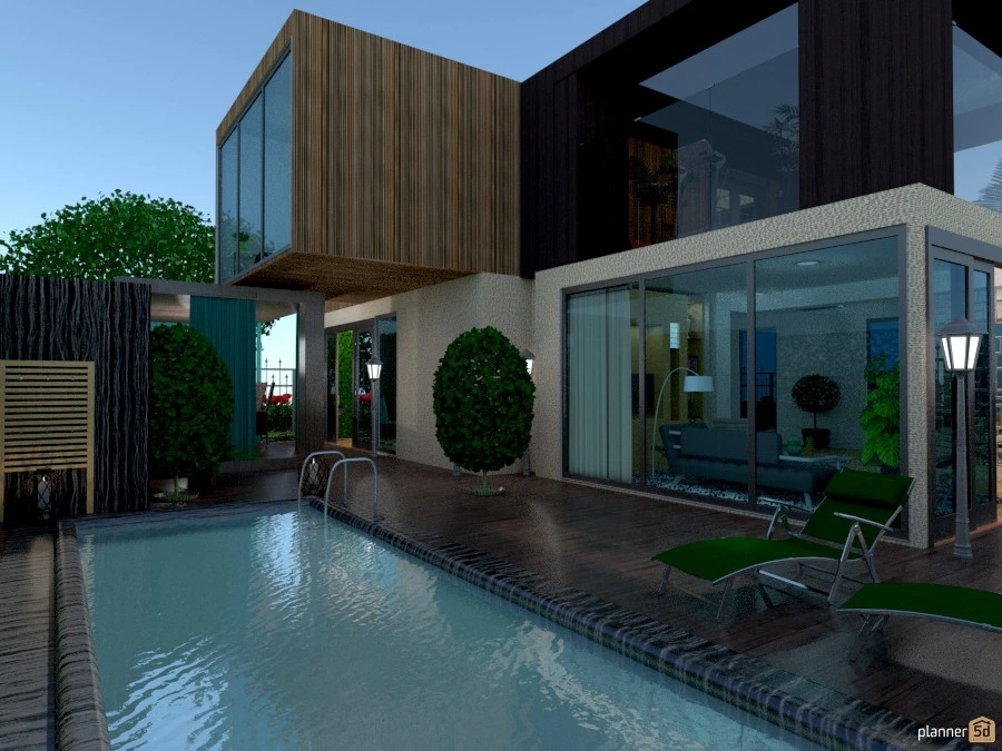 Modern House #56531 by Lucija Marko