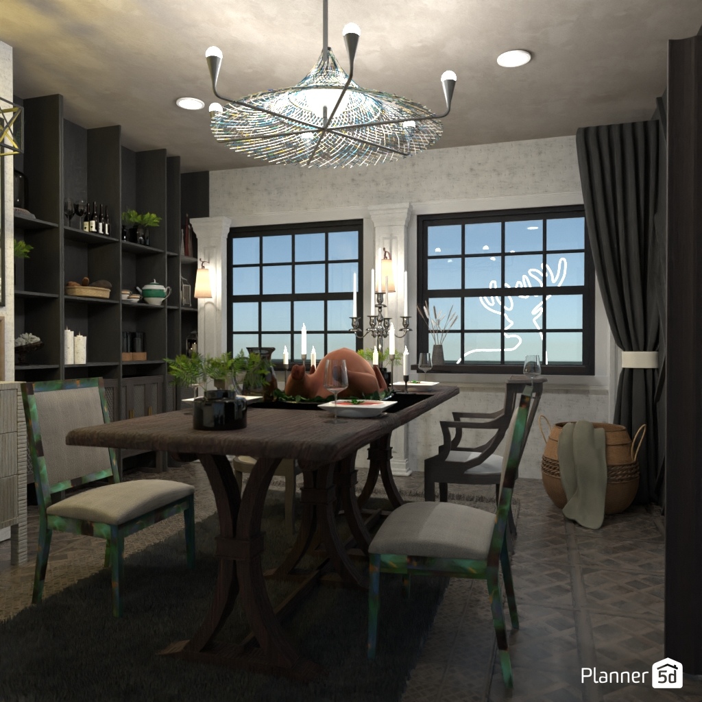 DB: Thanksgiving Day - room shell copy #23451119 by Editors Choice