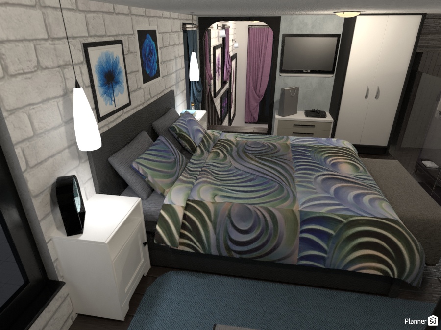 Master bedroom #2175674 by Wilson