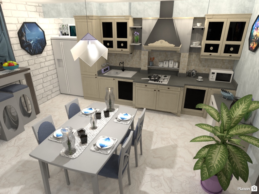 Grand Open plan compact modern #2176774 by Wilson