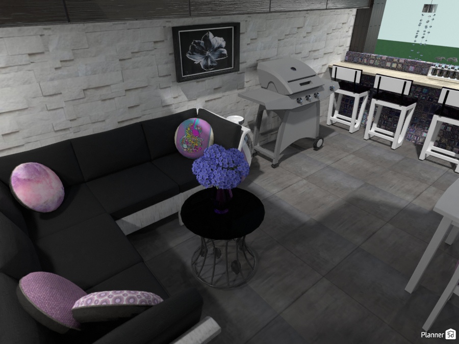 Outdoor entertainment area #2178475 by Wilson