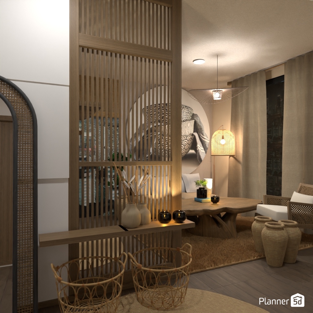 Japandi Living Room #3386016 by Editors Choice