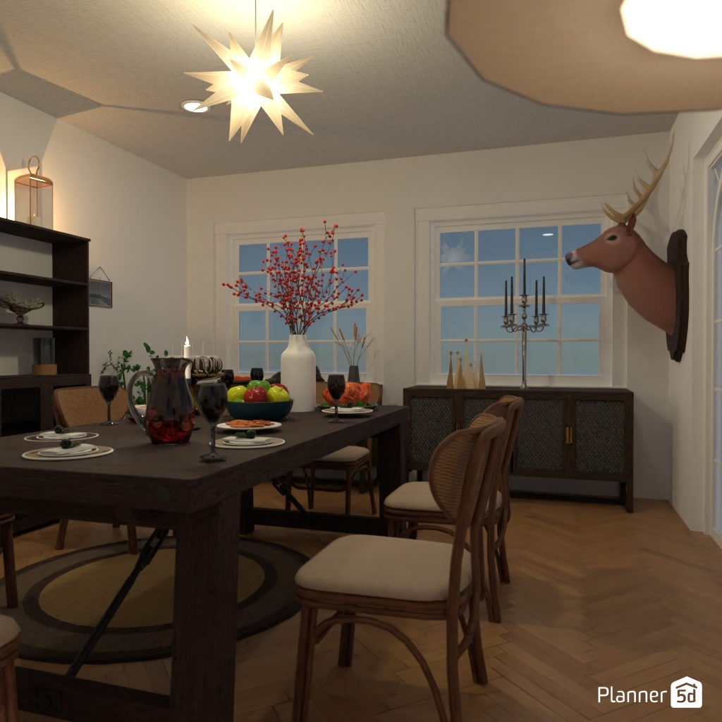 DB: Thanksgiving Day - room shell copy #23409555 by Editors Choice