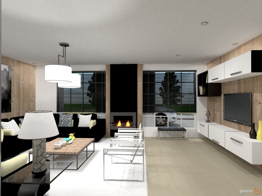 Modern house - Concept in Black 1252409 by Michelle Silva image