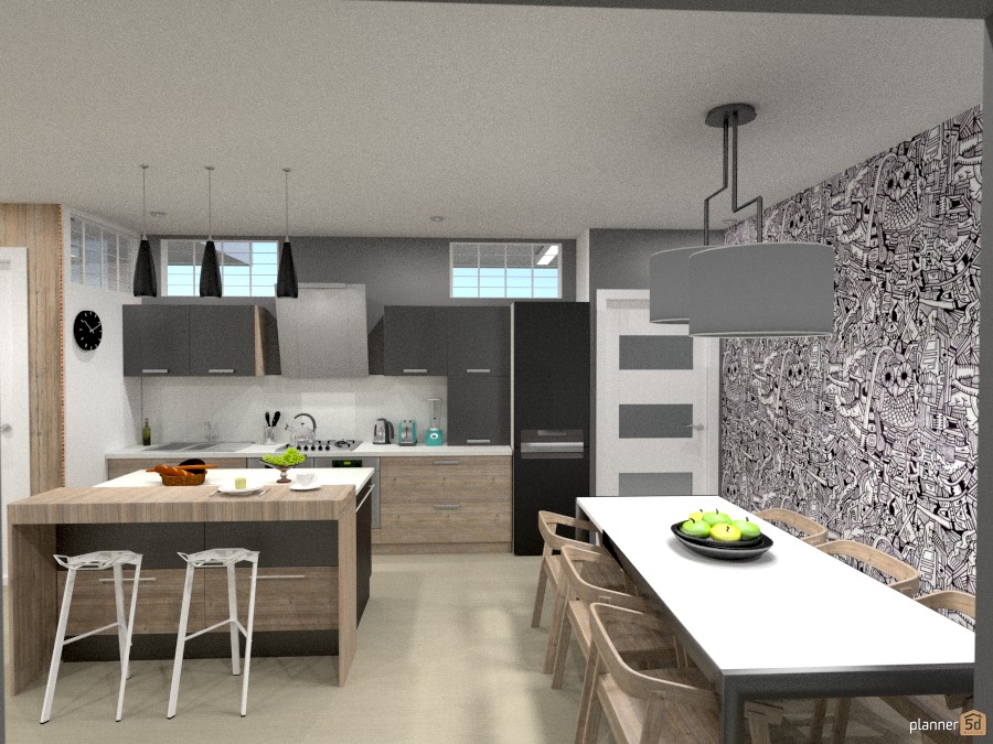 Modern house - Concept in Black #1252737 by Michelle Silva