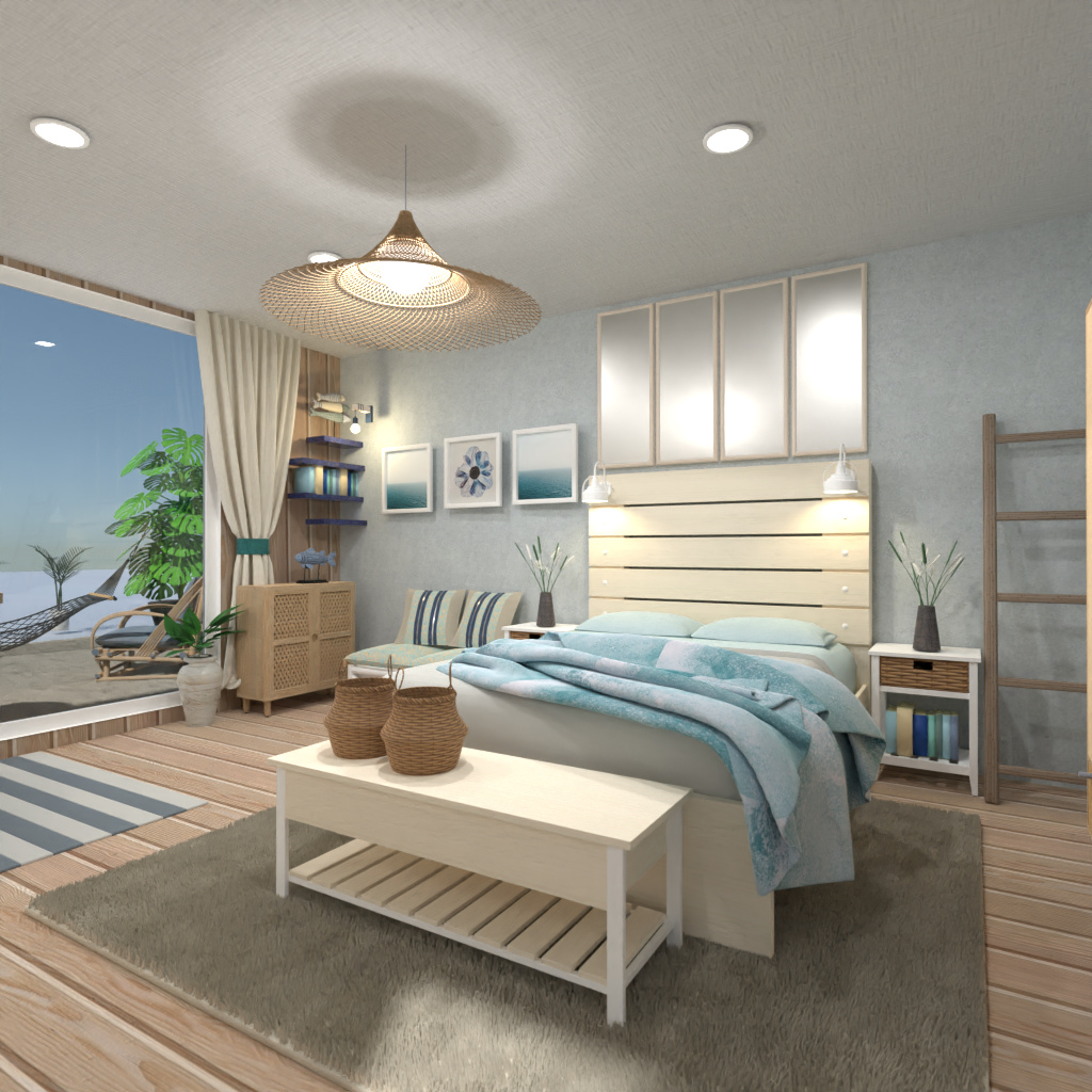 Ocean Bedroom #13455711 by Editors Choice