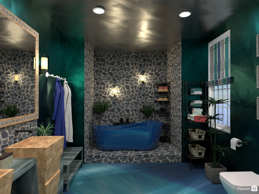 Ванная в стиле кантри #3896700 by Olga