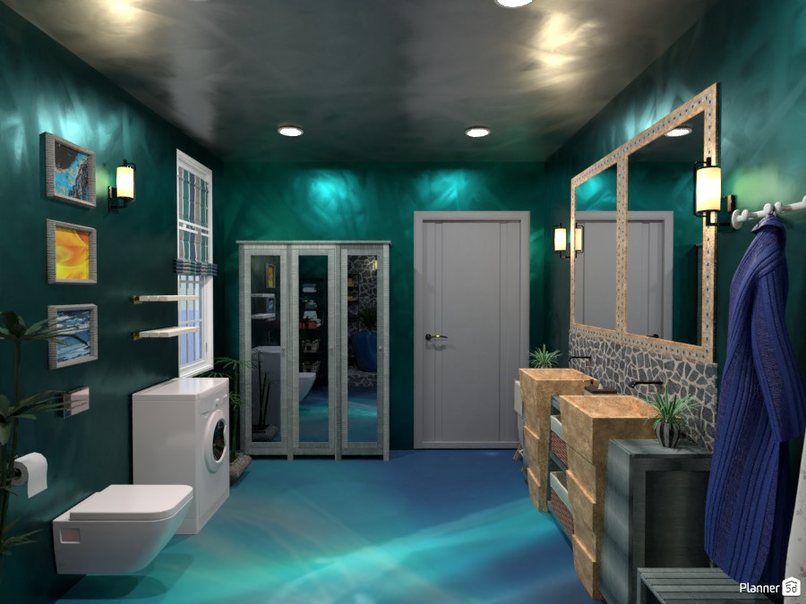 Ванная в стиле кантри #3896730 by Olga