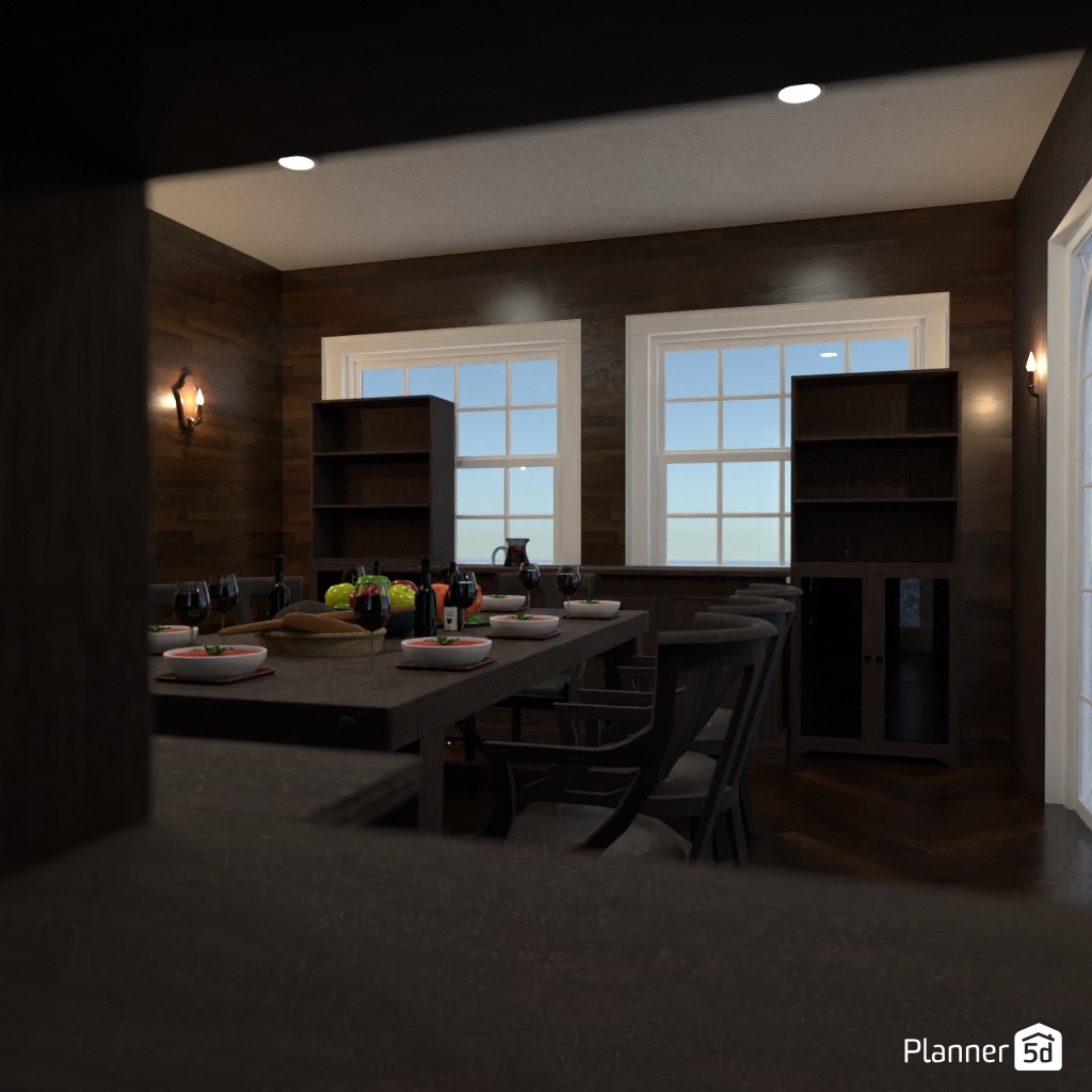 DB: Thanksgiving Day - room shell copy #23412903 by Editors Choice