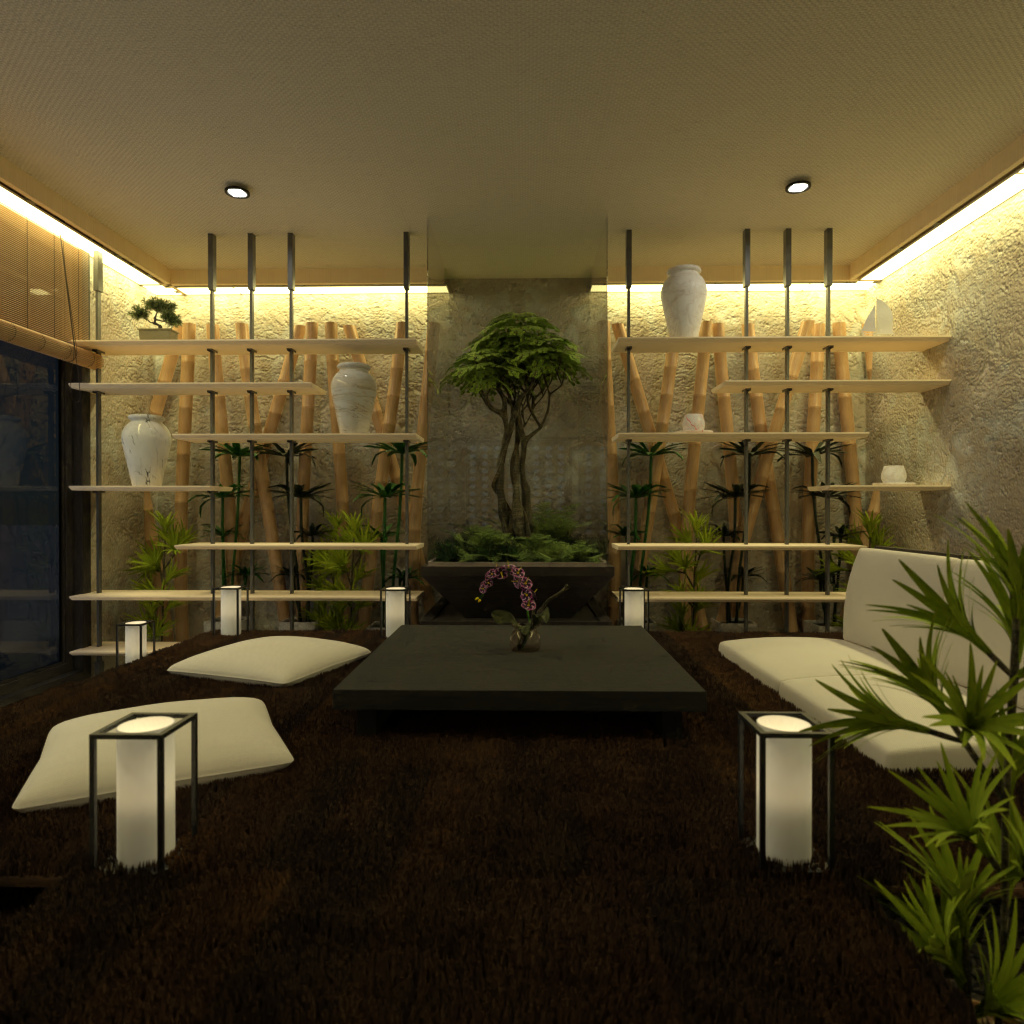 Japanese-style Living Room #15418059 by Editors Choice