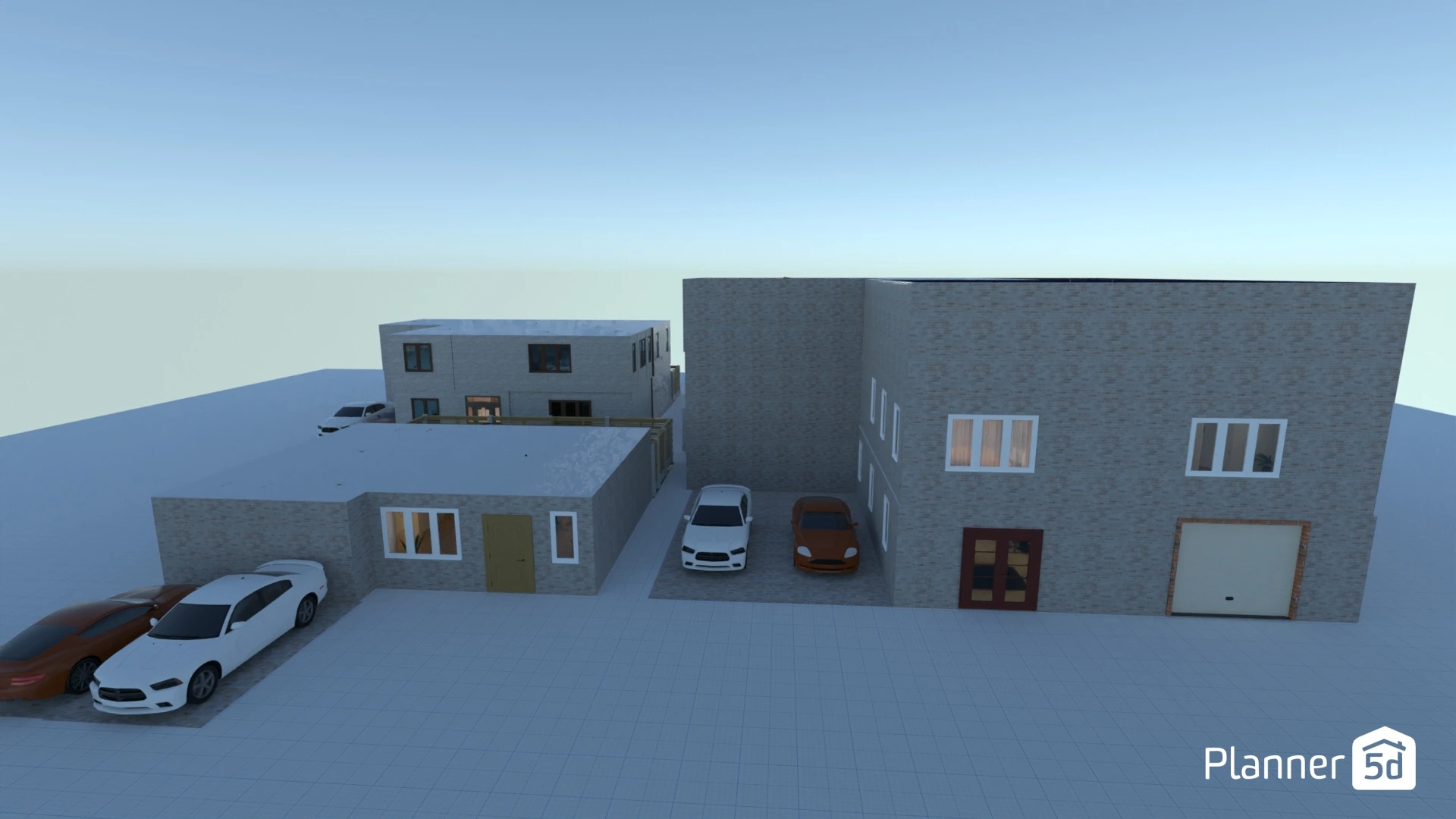 Modern, spacious family houses. #158743 by Ella Price