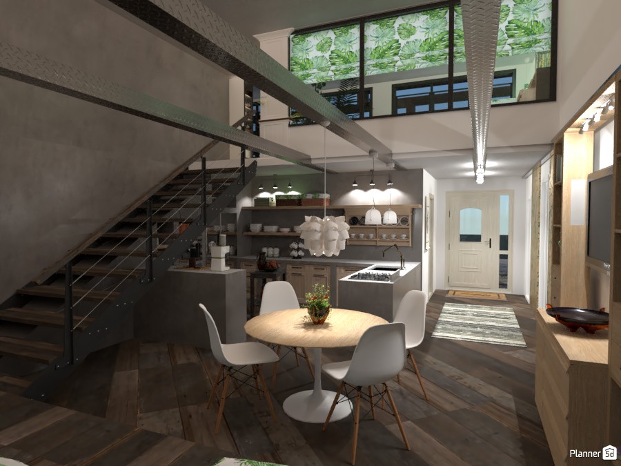 Casa al Lago: Open Space #3998046 Por Micaela Maccaferri