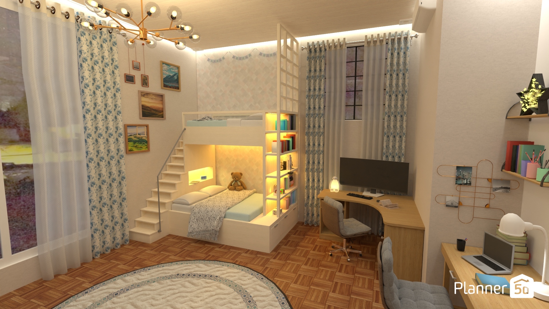 The Multifunctional Loft Studio #35541828 by Gabriela Archangel