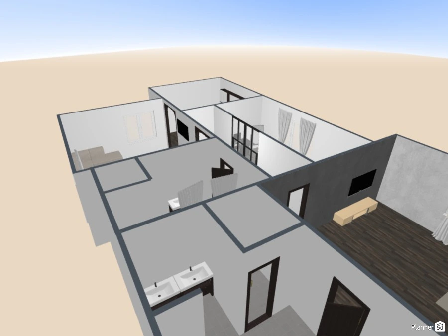 2 bed, 2 bath: small house #3106264 by cybaseball35