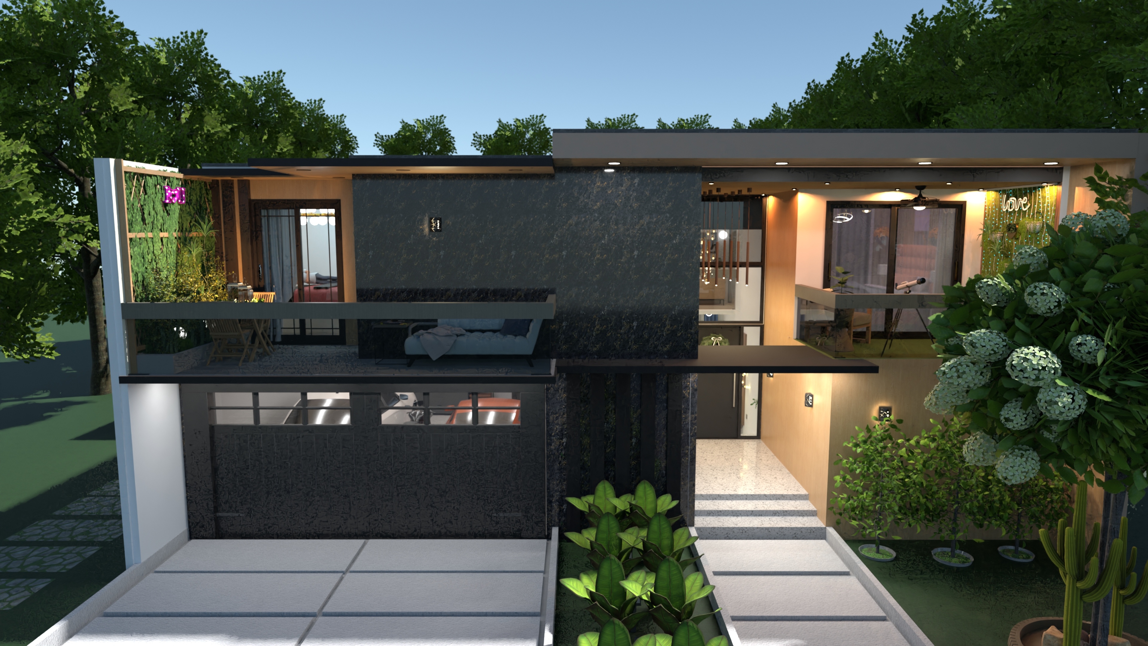 Modern Luxury House Design #23428119 by ZACKY DESIGNER