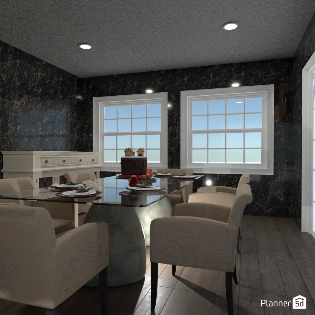 DB: Thanksgiving Day - room shell copy #23405451 by Editors Choice