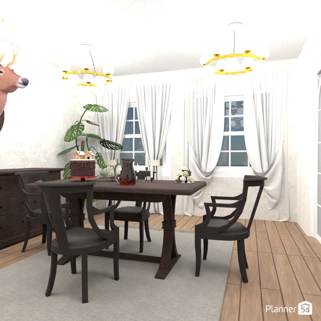 DB: Thanksgiving Day - room shell copy #23438071 by Editors Choice