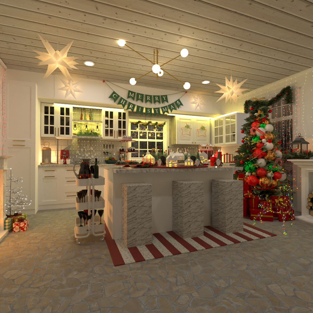 Christmas is coming to.. kitchen #10750808 by Editors Choice