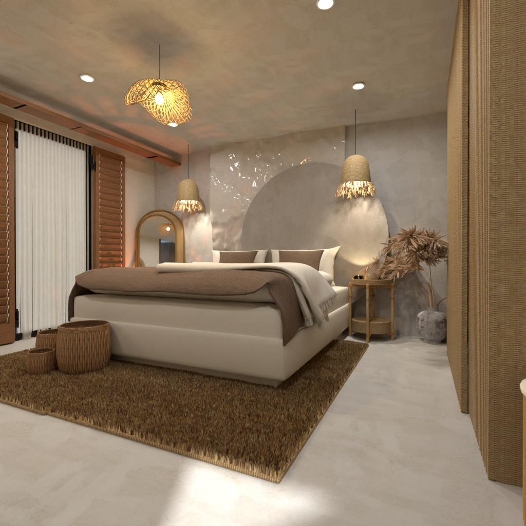 Wabi Sabi Bedroom #14560827 by Editors Choice