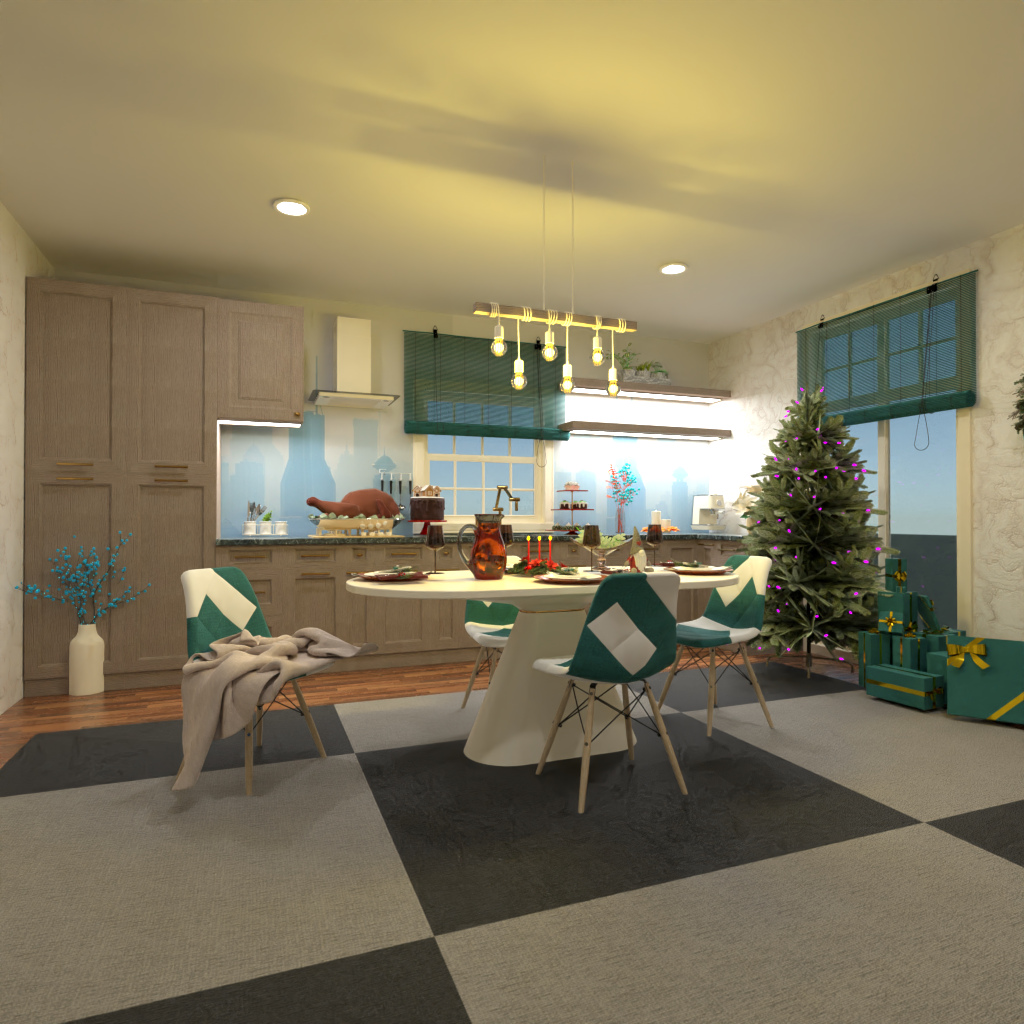 Christmas is coming to.. kitchen #10720936 Por Editors Choice