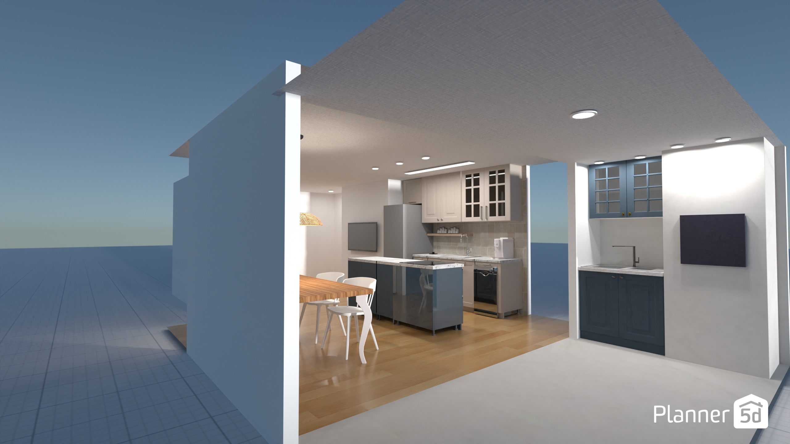 Cozinha e área gourmet copy #24771412 by Joelize Nogueira