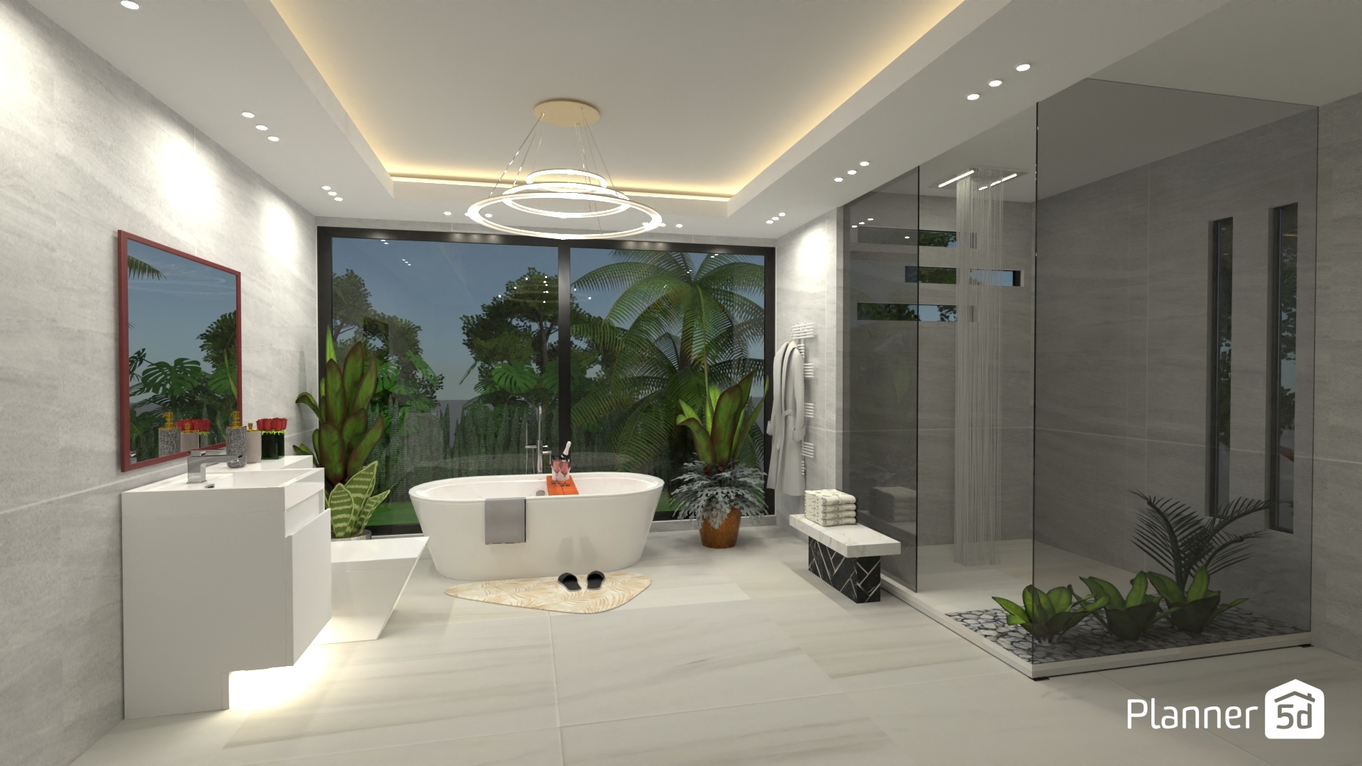 Baño moderno #25148768 by MariaCris