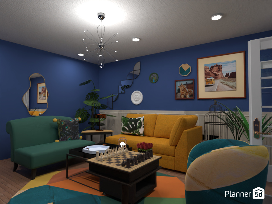 Maximalism interior : Design battle contest #13908735 by Gabes