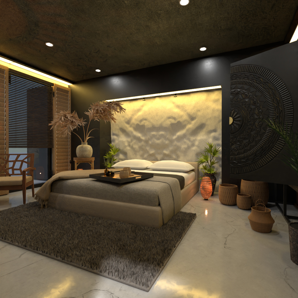 Wabi Sabi Bedroom #14573151 by Editors Choice