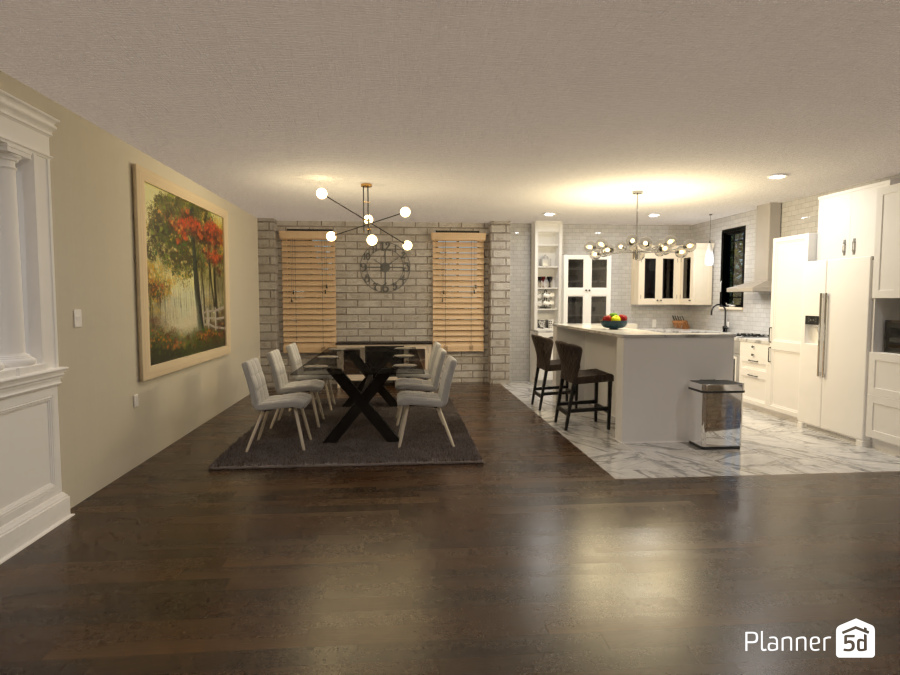 The Dining Room/Kitchen 12708139 by Javier Deleon image