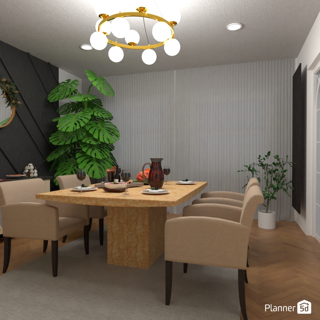 DB: Thanksgiving Day - room shell copy #23397822 by Editors Choice