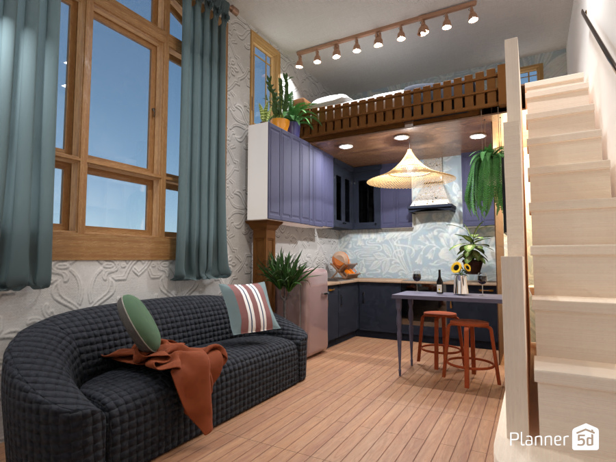 blue tiny home #8775393 by Anonymous:):)