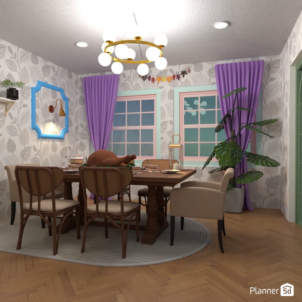 DB: Thanksgiving Day - room shell copy #23477263 by Editors Choice