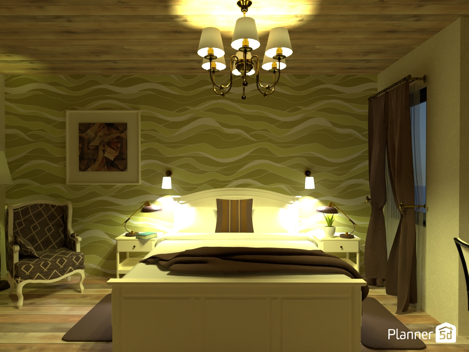 olas cálidas sobre fondo natural #30214292 by Yolanda Infante Garrido